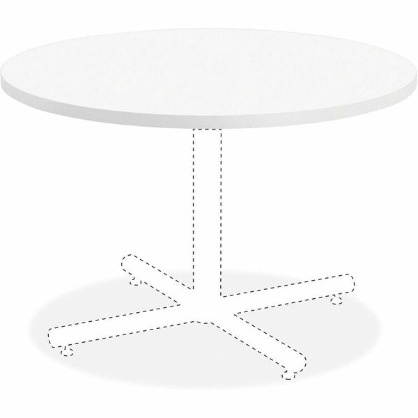 Lorell Laminate Round Tabletop, 36", White (LLR99856)