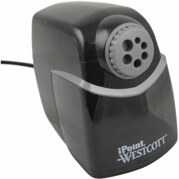 Westcott HD Pencil Sharpener, Gray/Black (ACM16681) Each