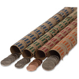 Pap-R Products Preformed Tubular Coin Wrappers, Dimes, $5, 1000 Wrappers/Box (PQP23010) Box of 1000