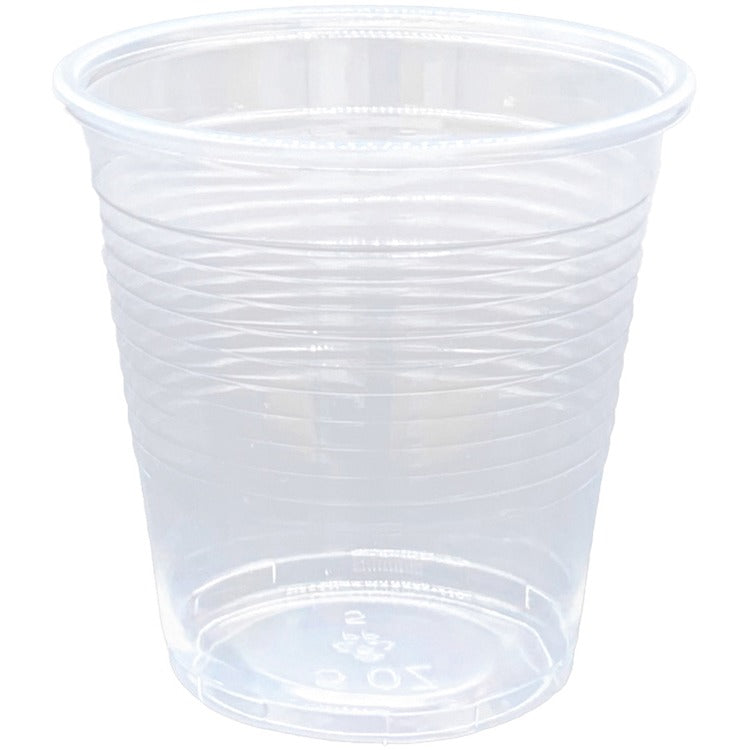 Genuine Joe Translucent Cups, 5oz., 25BG/CT, Clear (GJO10500)