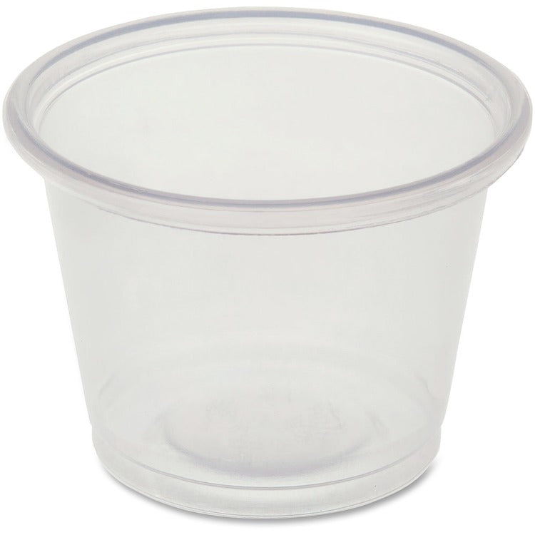 Genuine Joe Portion Cups, 1oz., 50BG/CT, Clear (GJO19060)