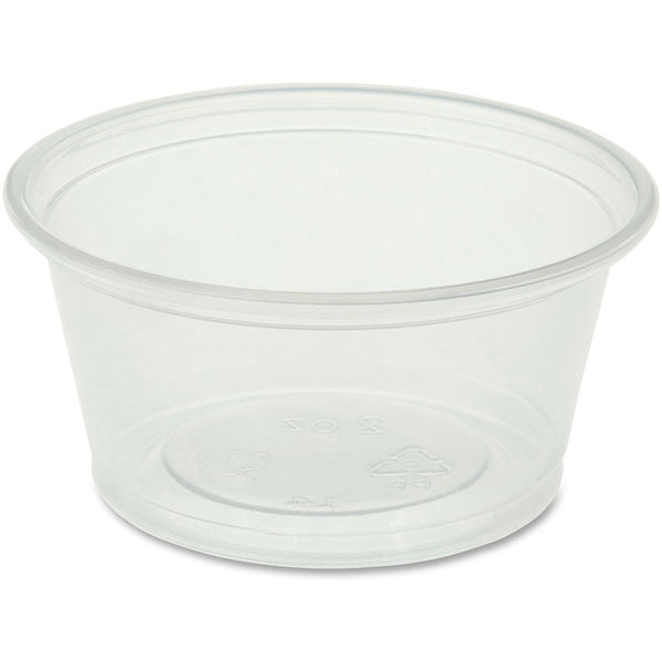 Genuine Joe Portion Cups, 2oz., 50BG/CT, Clear (GJO19062)