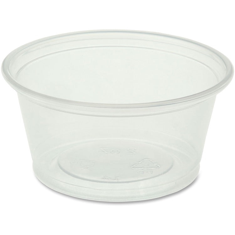 Genuine Joe Portion Cups, 2oz., 50BG/CT, Clear (GJO19062)