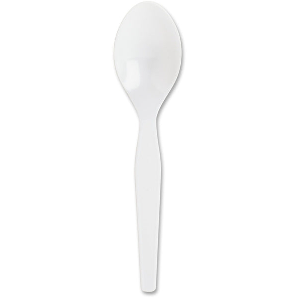 Genuine Joe Spoons, Heavy-Weight, 1000/CT, White (GJO30402) Case of 1000