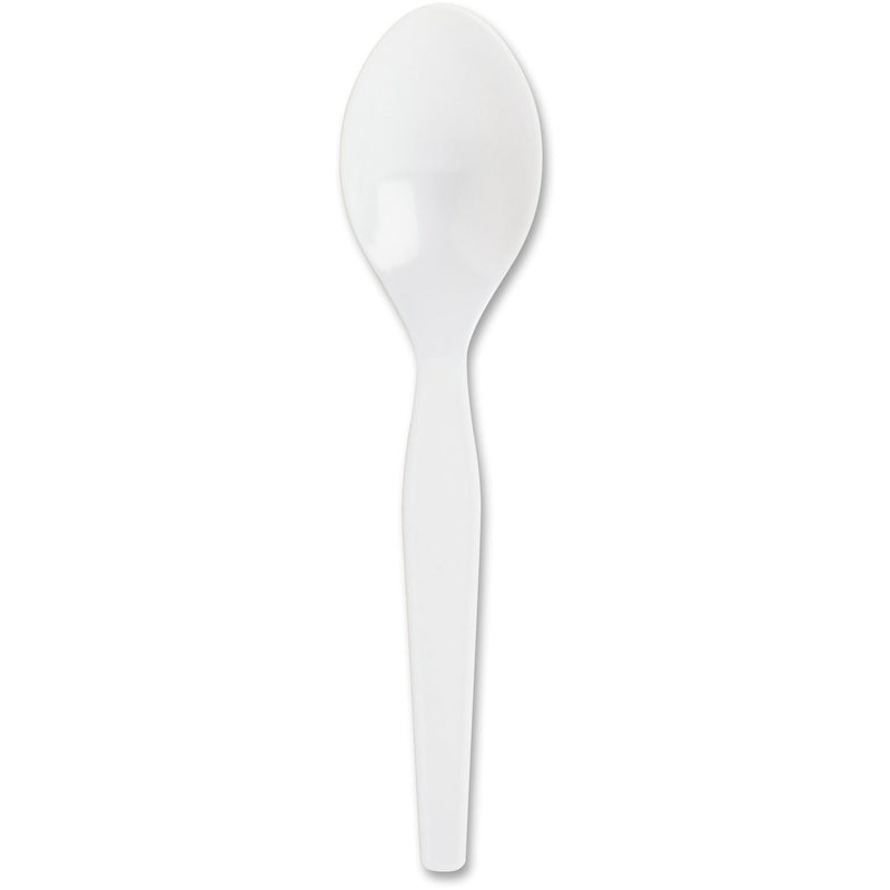Genuine Joe Spoons, Heavy-Weight, 1000/CT, White (GJO30402) Case of 1000