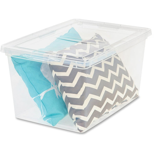 IRIS Deep Modular Snap-Tight Lid , 68Qt, 6/CT, Clear (IRS200450) Case of 6