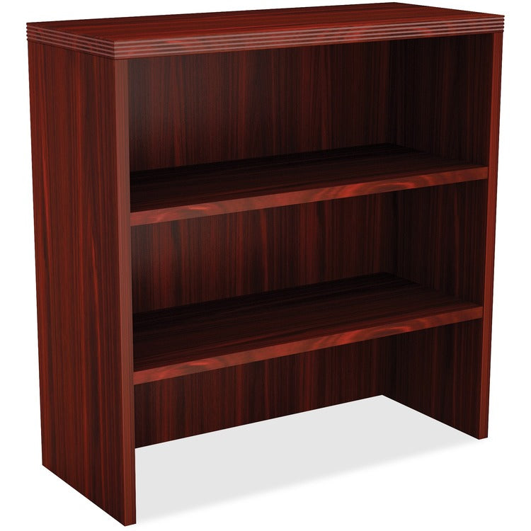 Lorell Top Bookcase, 36' x 15" x 36-1/2", Mahogany (LLR34351)