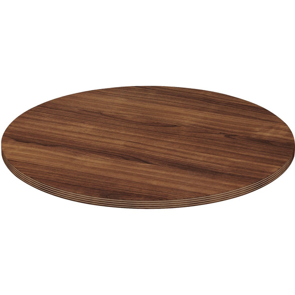 Lorell Round Table Top, 42", Walnut (LLR34358)