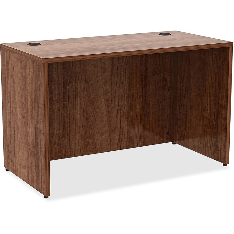 Lorell Laminate Desk, 48" x 24" x 29-1/2", Walnut (LLR34390)