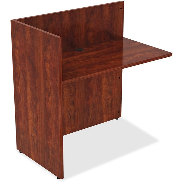 Lorell Reception Return, 42" x 24" x 41-1/2", Cherry (LLR59626)