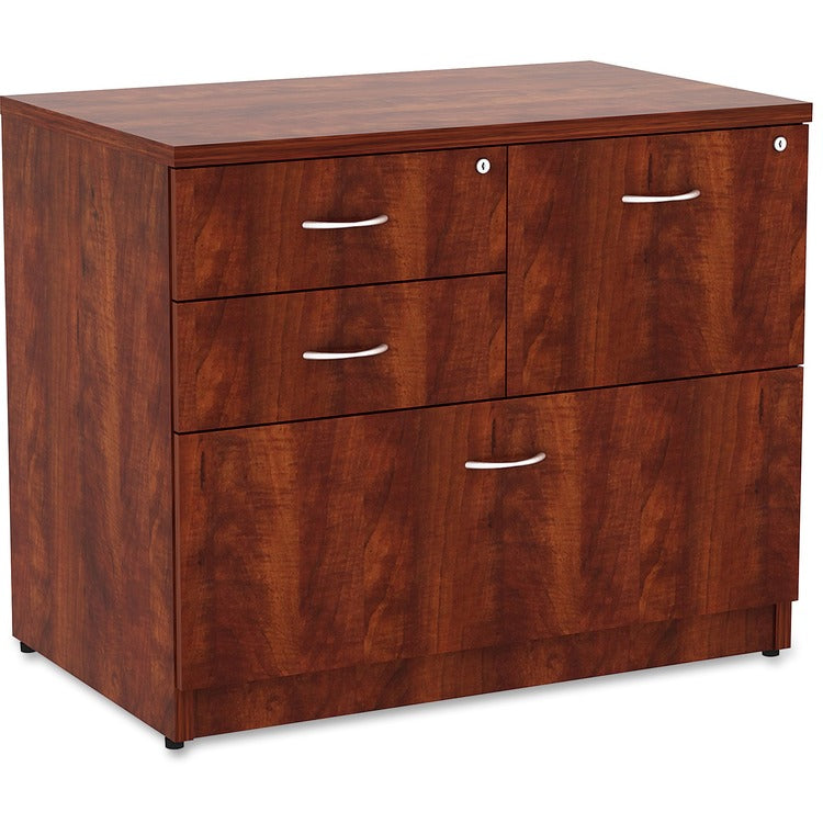 Lorell 4-Drawer Lateral File, 35-1/2" x 22" x 29-1/2", Cherry (LLR69540)
