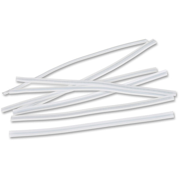 Tatco Vinyl Twist Ties, Reusable, 6", White (TCO51064) Case of 2000