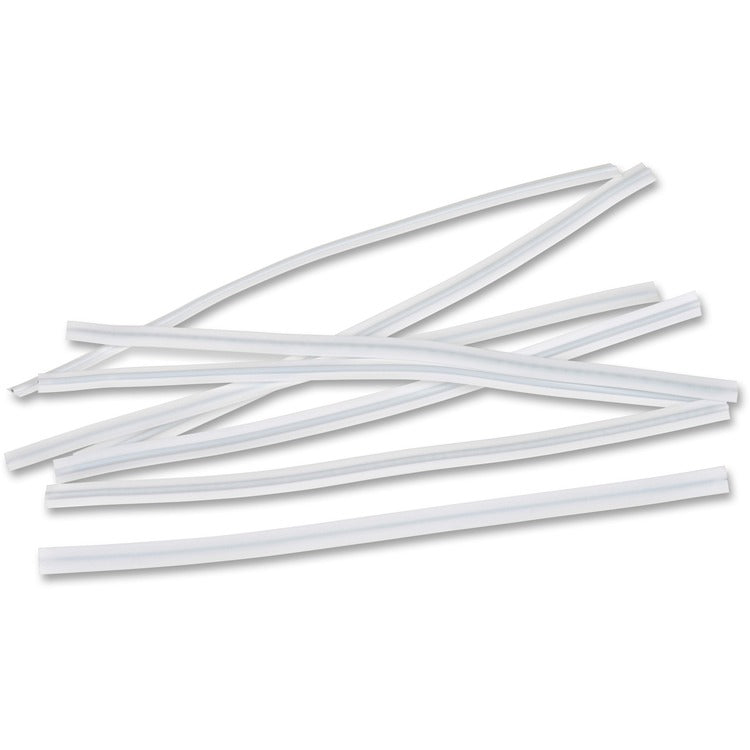 Tatco Vinyl Twist Ties, Reusable, 6", White (TCO51064) Case of 2000