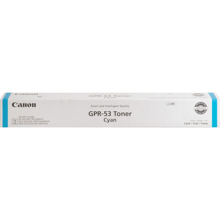 Canon Toner Cartridge for iR Adv 3325, GPR53, 19,000 Page Yield, Cyan (CNMGPR53C)