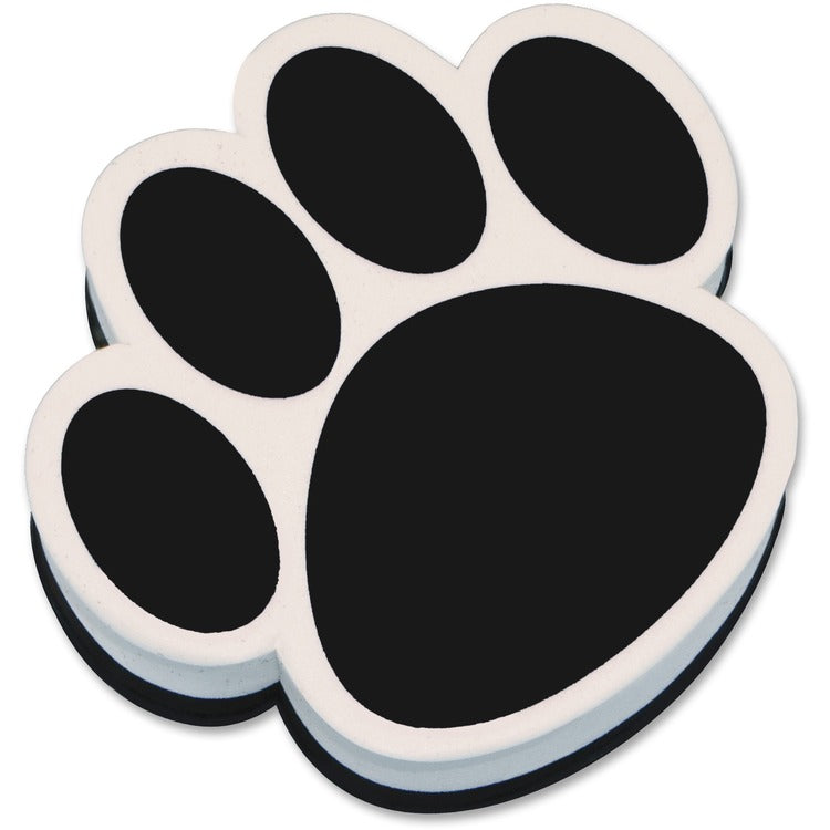 Ashley Magnetic Eraser Paw, Black/White (ASH10017) Each