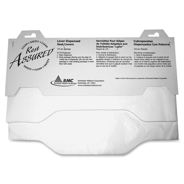 Impact Toilet Seat Covers, Flushable, 3000/CT, White (IMP25188173CT) Case of 125