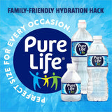 Pure Life Purified Bottled Water, Ready-to-Drink, 8 fl oz (237 mL), 24/Carton, 120/Pallet (NLE194627PL) 1 Pallet
