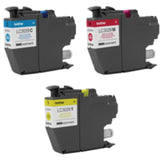 Brother LC30293PK INKvestment Super High-Yield Ink, 1,500 Page-Yield, Cyan/Magenta/Yellow (BRTLC30293PK) Pack of 3