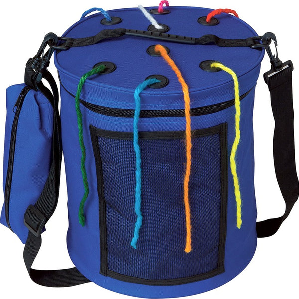 Creativity Street Yarn Tote, 12" x 10-1/2", Blue (PAC0000875) Each
