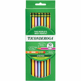 Ticonderoga Pre-Sharpened No. 2 Pencils, #2, Wood Barrel, 10/Pack (DIX13910) Pack of 10