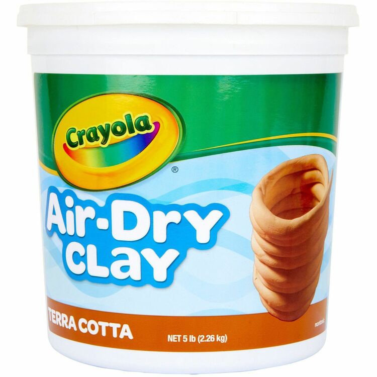 Crayola Air Dry Clay, 5lb, Terra Cotta (CYO572004) Each