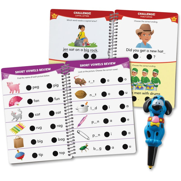 Hot Dots Kindergarten Reading Hot Dots Set, 100 Lessons (EII2391) Each