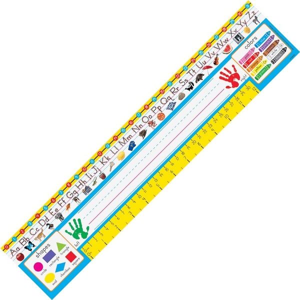 Trend PreK-1 Zaner-Bloser, Name Plates, 3-3/4" x 18", 36/PK (TEP69401) Pack of 36