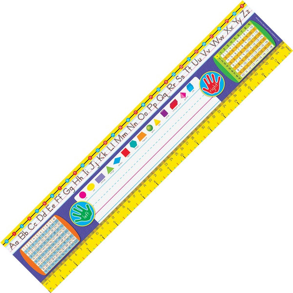 Trend Gr 2-3 Zanner-Blosser, Name Plates, 3-3/4" x 18', 36/PK (TEP69402) Pack of 36