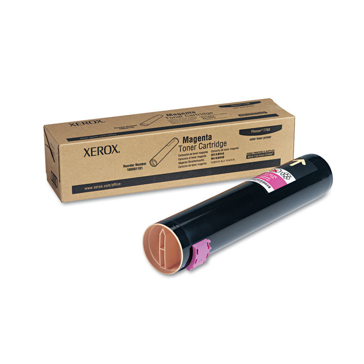 Xerox® 106R01161 Toner, 25,000 Page-Yield, Magenta (XER106R01161) Each