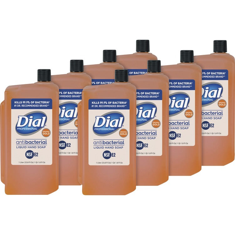 Dial Gold Antimicrobial Soap, 1000ml (DIA84019CT) Case of 8