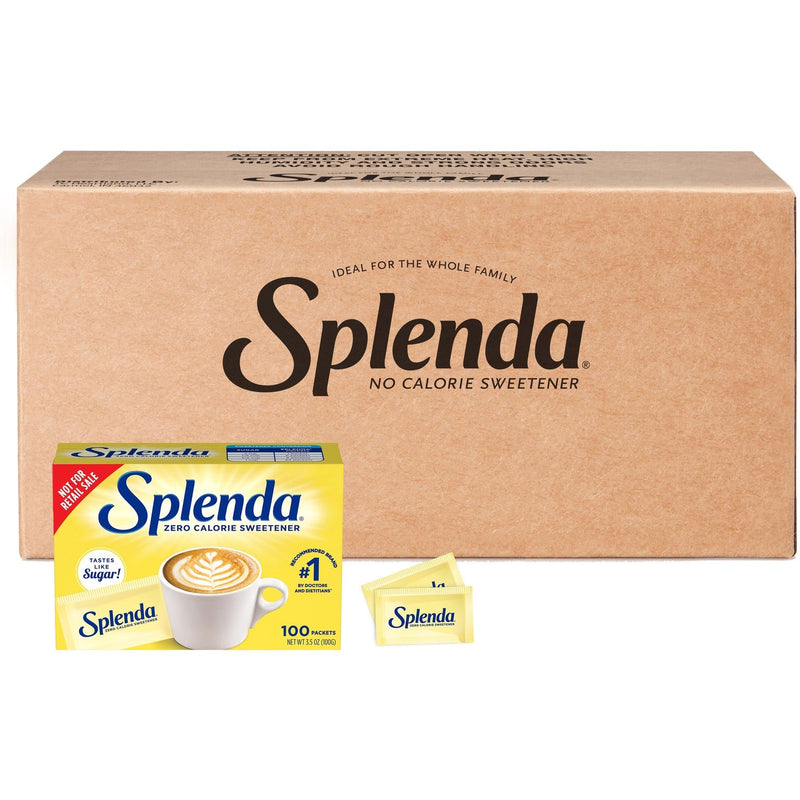 Splenda Sugar Substitute Packets, 1.0g, 12BX/CT, YW (SNH200025CT) Case of 1200