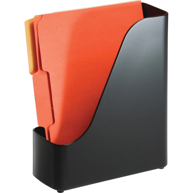 Officemate 2200 Series Magazine File, 4 x 9 1/2 x 11 1/2, Black (OIC22352) Each