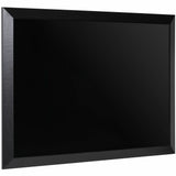 MasterVision Kamashi 4'x3' Wet Erase Board, 36" x 48", Lacquered Steel Surface, Black Wood Frame (BVCMM14151620) Each