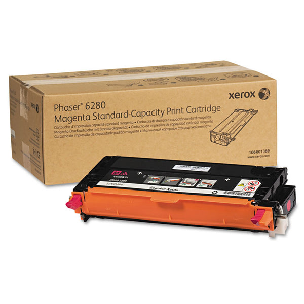 Xerox® 106R01389 Toner, 2,200 Page-Yield, Magenta (XER106R01389)