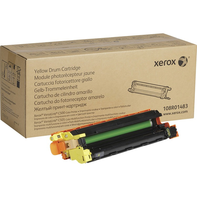 Xerox 108R01483 Drum Unit, 40000 Page-Yield, Yellow (XER108R01483) Each