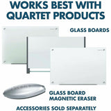 Quartet Premium Glass Board Dry Erase Marker, Broad Bullet Tip, Black, Dozen (QRT79553) Box of 12