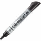 Quartet Premium Glass Board Dry Erase Marker, Broad Bullet Tip, Black, Dozen (QRT79553) Box of 12