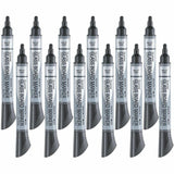 Quartet Premium Glass Board Dry Erase Marker, Broad Bullet Tip, Black, Dozen (QRT79553) Box of 12