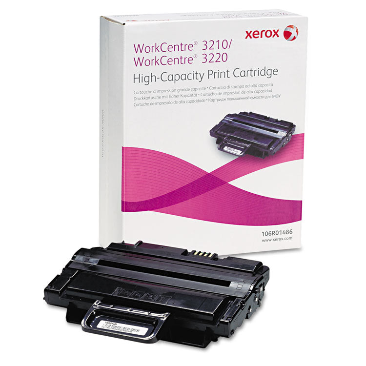 Xerox® 106R01486 High-Yield Toner, 4,100 Page-Yield, Black (XER106R01486) Each