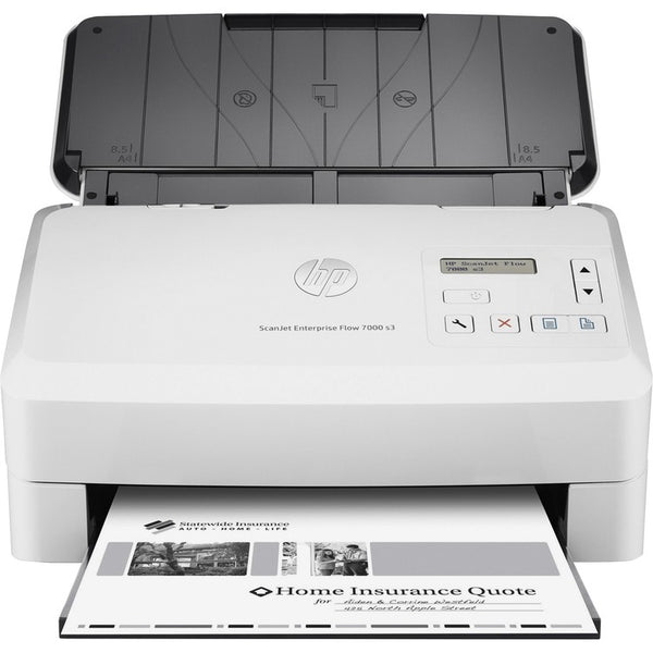 HP ScanJet Enterprise Flow 7000 s3 Sheet-Feed Scanner, 600x600 dpi, 80-Sheet ADF (HEWL2757A)