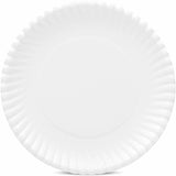 AJM 9" Original Heavyweight Plates, 9" Diameter, White, 120/Pack (AJMOH9AJBXWHPK) Pack of 120