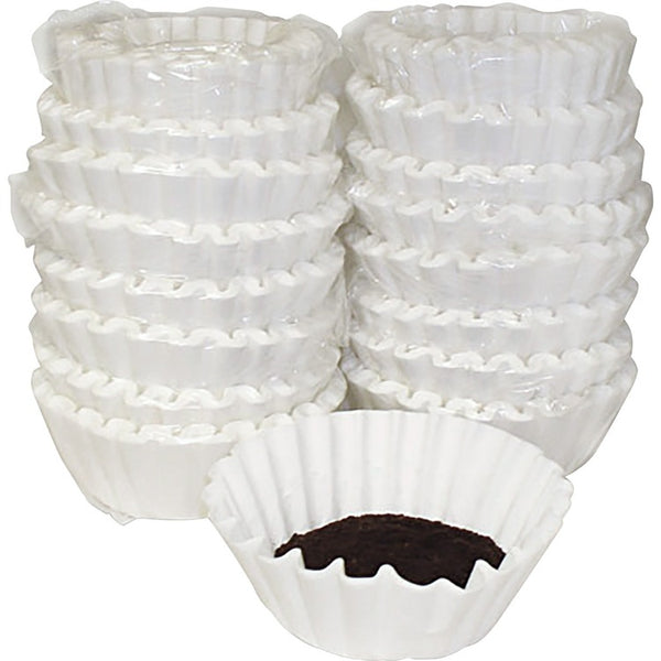 Melitta Coffee Filters, Paper, Basket Style, 12 to 15 Cups, 800/Carton (MLA620014) Case of 800