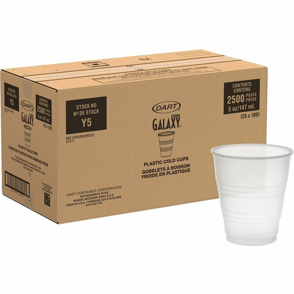 Solo Galaxy Cold Cup, Plasitc, 5oz., Translucent (SCCY5)