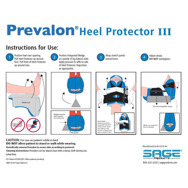 Prevalon® Heel Protection Boot with Wedge One Size Fits Most (681762_EA) 1/EA