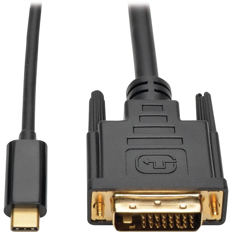 Tripp Lite by Eaton Adapter Cable, USB-C to DVI, Gen 1, USB 3.1, M/M, 6'L (TRPU444006D) Each