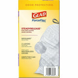 Glad ForceFlex Tall Kitchen Drawstring Trash Bags, Gain Lavender with Febreze Freshness, 13 gal Capacity, 0.78 mil, 80/Box (CLO78902BX) 1 Box