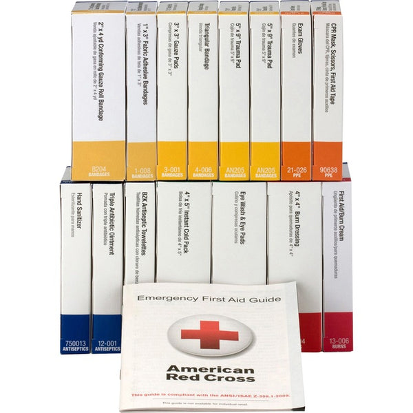 First Aid Only Unitized ANSI Compliant First Aid Kit Refill, Class A, 25 People, 84 Pieces (FAO90581) Each