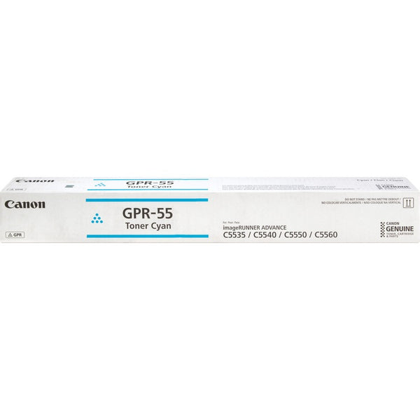 Canon GPR-55 Original Toner Cartridge, Cyan, Laser, 60000 Pages (CNM0482C003)