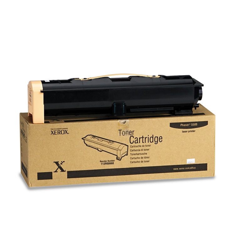 Xerox® 113R00668 Toner, 30,000 Page-Yield, Black (XER113R00668)