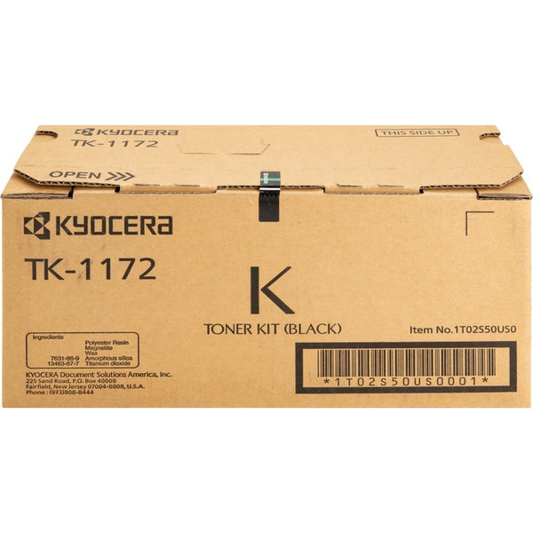 Kyocera Toner Cartridge, f/ M2640, 7200 Page Yield, Black (KYOTK1172) Each